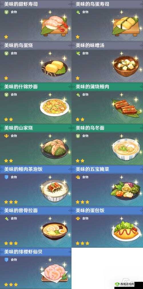 扣三丝的美味与获取,原神中的烹饪艺术